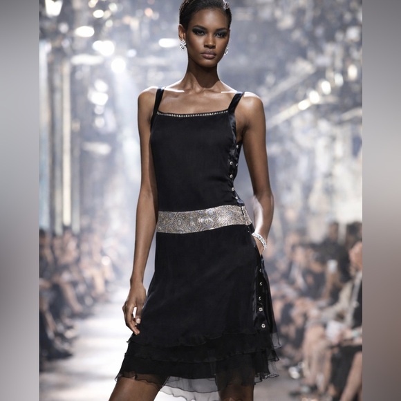 Fendi Dresses & Skirts - FENDI Silk NEW Y2K Dress Never Worn